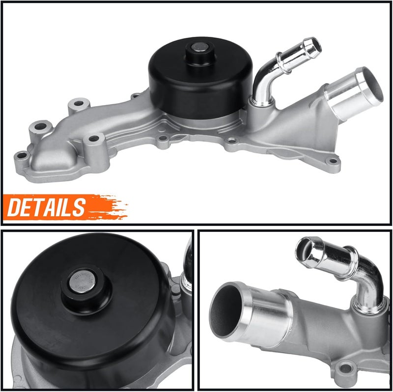 KARCOCA AW6169 Professional Water Pump Kit With Gasket Compatible with 3.6L V6 Dodge Chrysler Jeep Ram 1500 Challenger Charger Grand Caravan 2011-2018 - Image 2